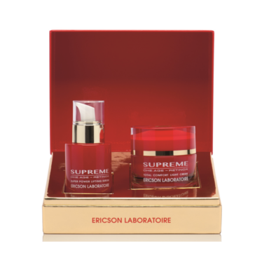 E1415 ERICSON LABORATOIRE - SUPREME TOTAL COMFORT LIGHT CREAM + SUPER LIFTING POWER SERUM / Lehký zpevňující krém + Liftingové sérum 50 + 30 ml