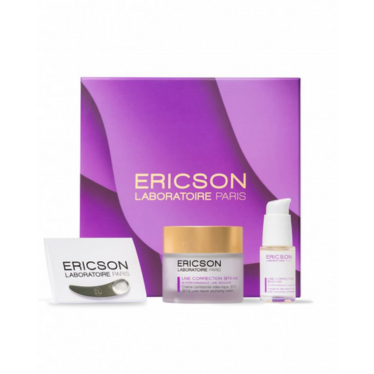 ERICSON LABORATOIRE - LINE CORRECTION / REPAIR PLUMPING CREAM (BTX) AND SMOOTHING CONCENTRATE - Dárkový set 50 ml + 15 ml ZDARMA
