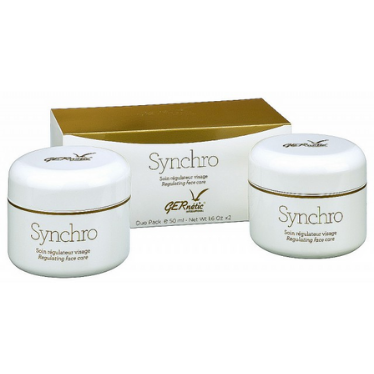 GERNÉTIC Synchro - Duo Pack Synchro - regenerační a výživný noční krém 2x 50 ml
